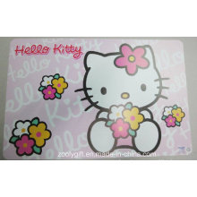 Lovely Design Printing PP Table Place Mat Desk Pad